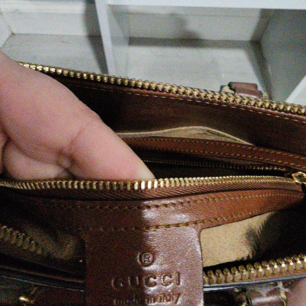 GUCCI GG Supreme 2Way Shoulder Bag Handbag - Picture 8 of 9